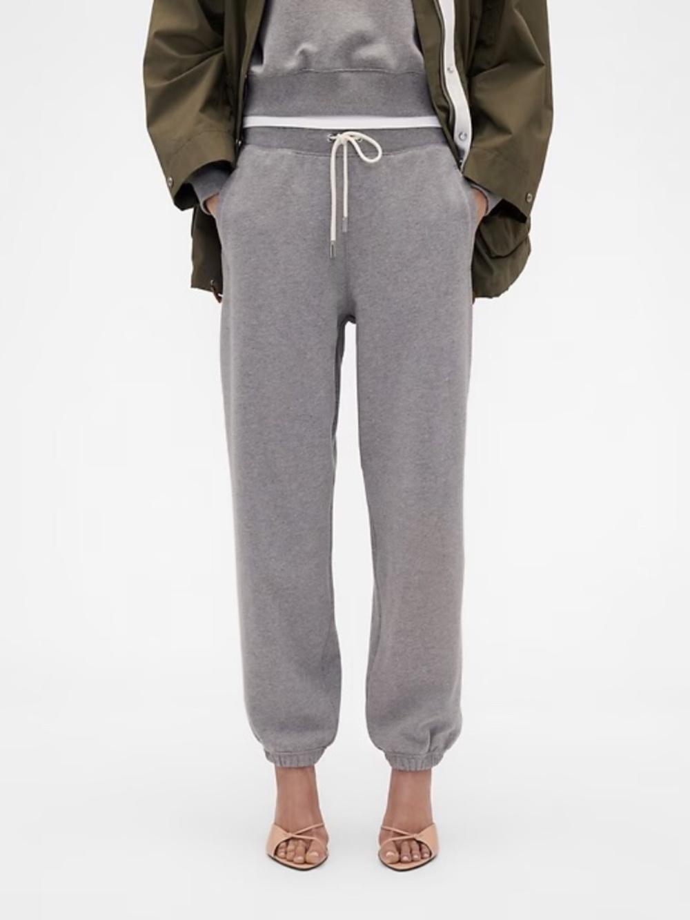 Gap x Victoria Beckham French Terry Joggers (Medium) NWT - Picture 2 of 5